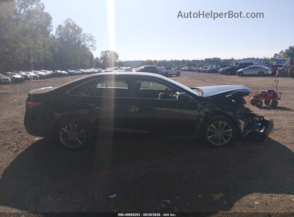 4T1BF1FKXGU217009 2016 TOYOTA CAMRY Black Widok zestawu wskaźników