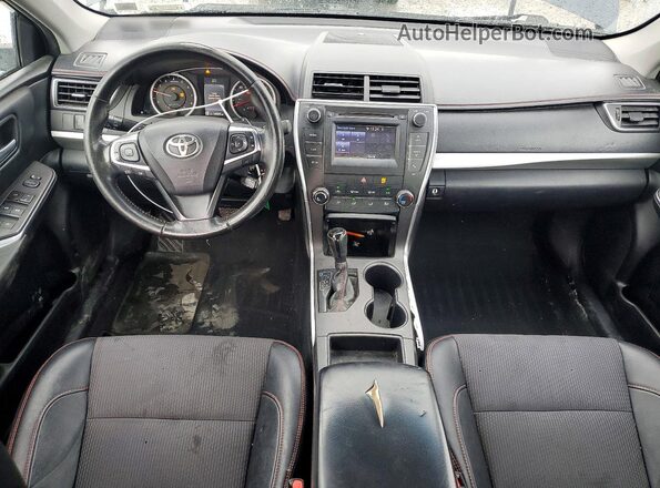 4T1BF1FKXGU237633 2016 TOYOTA CAMRY Blue Առջևի վահանակի տեսք