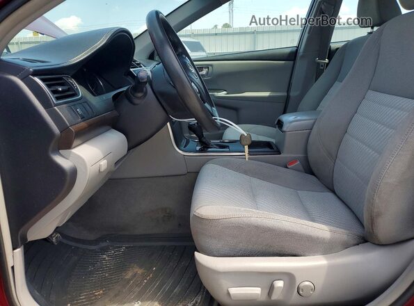 4T1BF1FKXGU519352 2016 TOYOTA CAMRY Red Սալոնի դիմացի տեսք