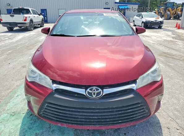 4T1BF1FKXGU519352 2016 TOYOTA CAMRY Red Դիմացի տեսք