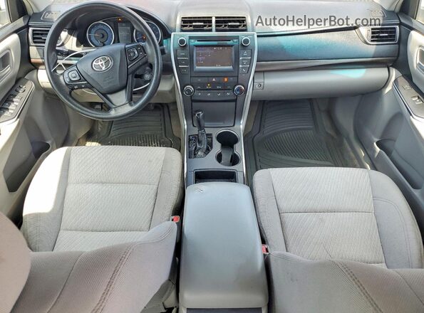 4T1BF1FKXGU519352 2016 TOYOTA CAMRY Red Առջևի վահանակի տեսք