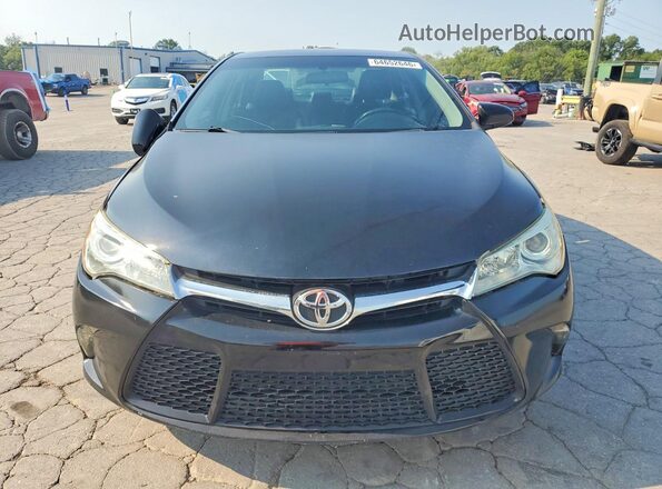 4T1BF1FKXHU725465 2017 TOYOTA CAMRY Black Front view