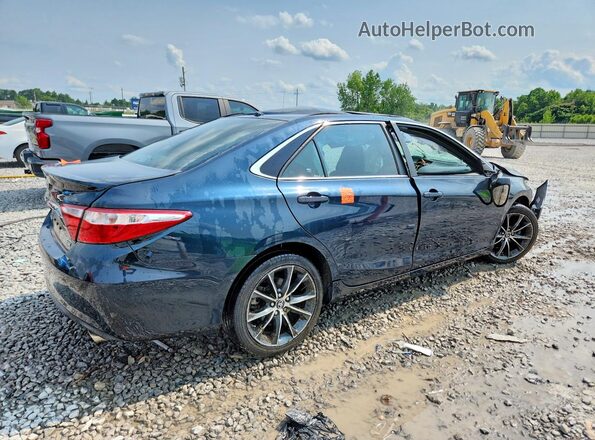 4T1BF1FKXHU790610 2017 TOYOTA CAMRY Black Trasero derecho