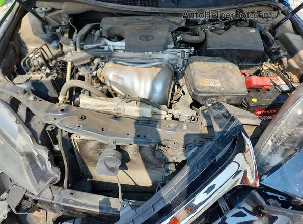 4T1BF1FKXHU790610 2017 TOYOTA CAMRY Black Vista interior trasera