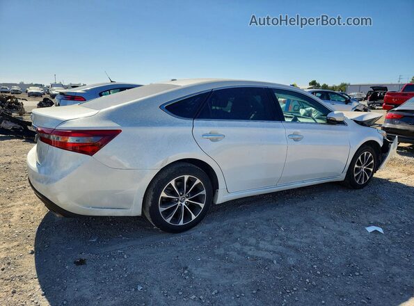 4T1BK1EB0GU206713 2016 TOYOTA AVALON White Trasero derecho
