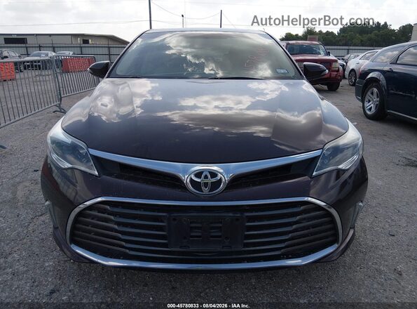 4T1BK1EB0GU224967 2016 TOYOTA AVALON Burgundy ხელსაწყოთა პანელის ხედი