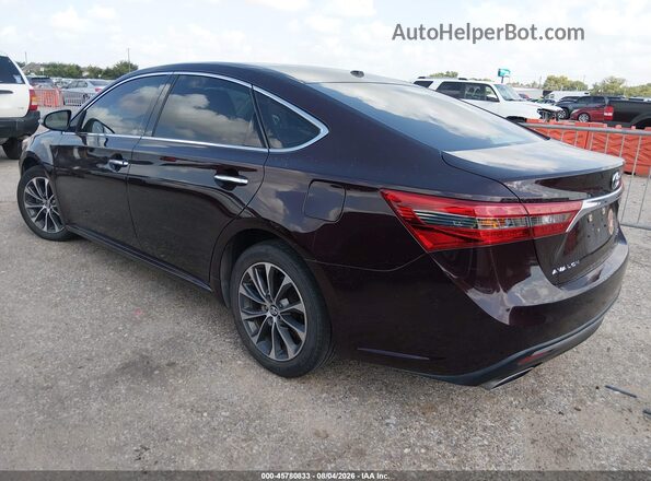 4T1BK1EB0GU224967 2016 TOYOTA AVALON Burgundy უკანა მარცხენა
