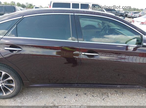 4T1BK1EB0GU224967 2016 TOYOTA AVALON Burgundy უკანა სალონის ხედი