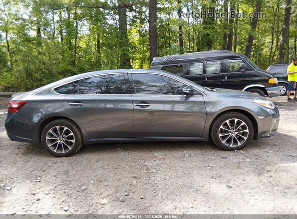 4T1BK1EB0HU252026 2017 TOYOTA AVALON Серый Вид задней части салона
