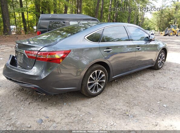 4T1BK1EB0HU252026 2017 TOYOTA AVALON Серый Задняя правая четверть