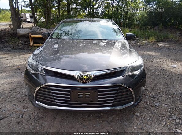 4T1BK1EB0HU252026 2017 TOYOTA AVALON Серый Вид щитка приборов