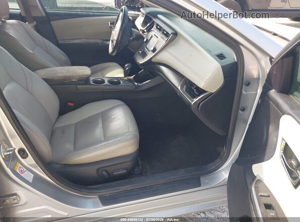 4T1BK1EB0JU278602 2018 TOYOTA AVALON Silver Widok wnętrza z przodu
