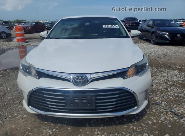 4T1BK1EB0JU280026 2018 TOYOTA AVALON White Widok z przodu
