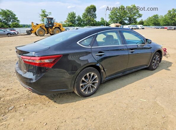 4T1BK1EB0JU288403 2018 TOYOTA AVALON Black Հետևի աջ