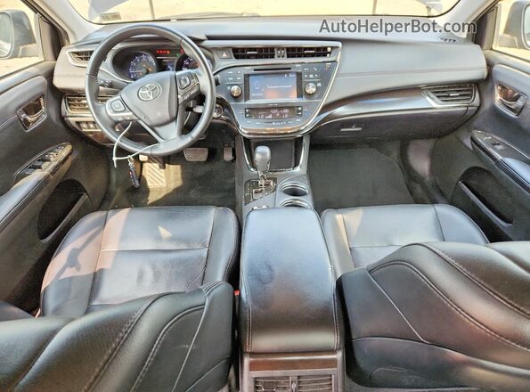 4T1BK1EB0JU288403 2018 TOYOTA AVALON Black Առջևի վահանակի տեսք