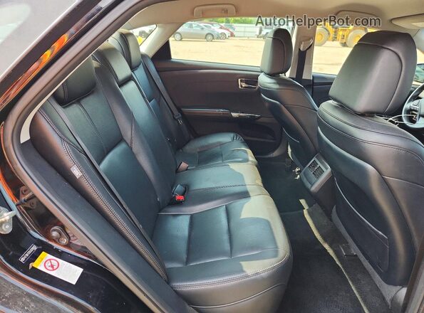 4T1BK1EB0JU288403 2018 TOYOTA AVALON Black Հետևի նստատեղերի տեսք