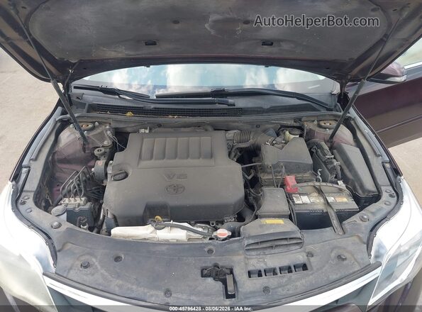 4T1BK1EB1GU219650 2016 TOYOTA AVALON Темно-бордовый Вид сзади