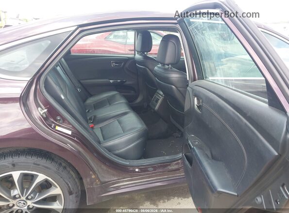 4T1BK1EB1GU219650 2016 TOYOTA AVALON Темно-бордовый Вид наклейки с VIN-кодом