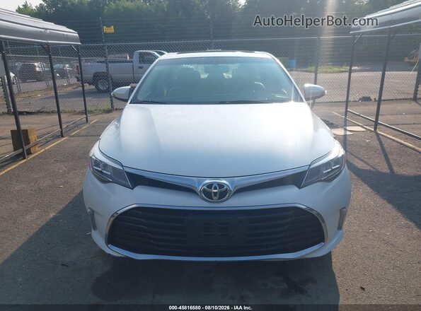 4T1BK1EB2GU221424 2016 TOYOTA AVALON White Вид щитка приладів