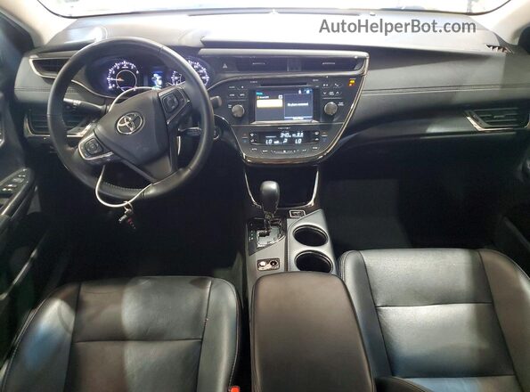4T1BK1EB2JU286278 2018 TOYOTA AVALON Black Dashboard view