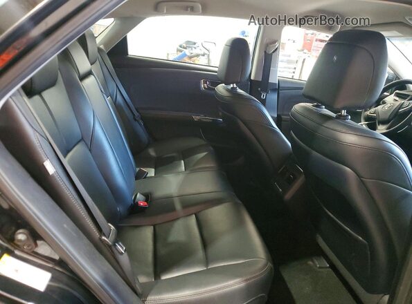 4T1BK1EB2JU286278 2018 TOYOTA AVALON Black Rear seats view