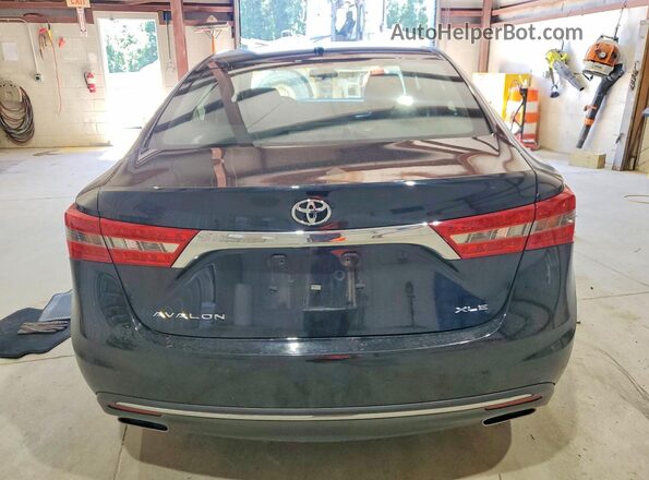 4T1BK1EB2JU286278 2018 TOYOTA AVALON Black Rear view