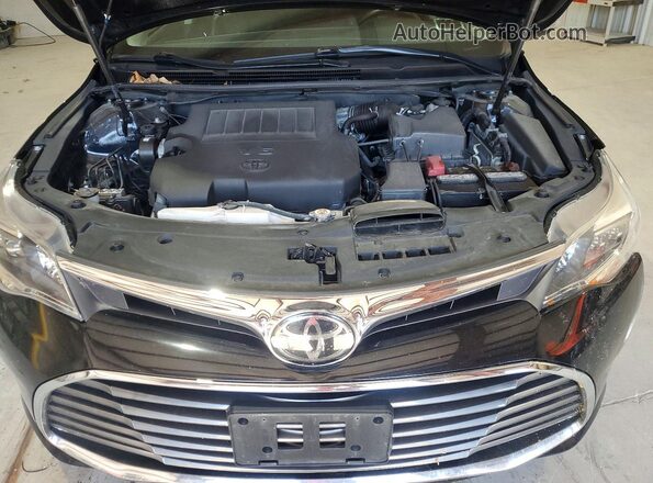 4T1BK1EB2JU286278 2018 TOYOTA AVALON Black Rear interior view
