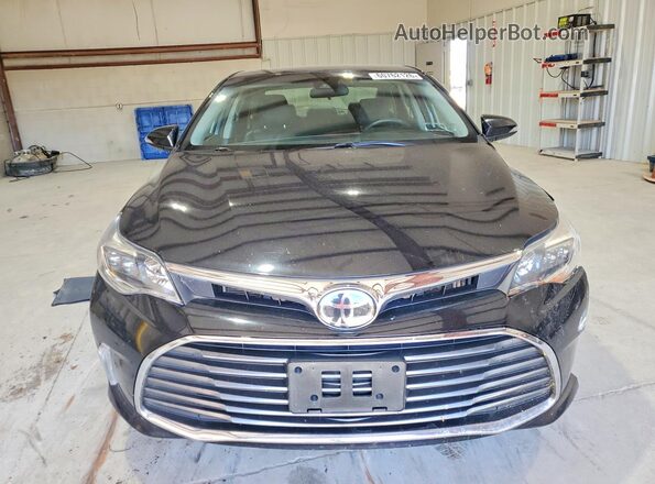 4T1BK1EB2JU286278 2018 TOYOTA AVALON Black Front view
