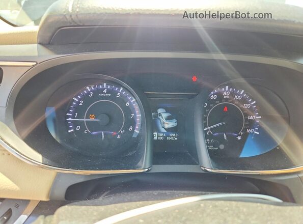 4T1BK1EB3GU202879 2016 TOYOTA AVALON Black Instrument cluster view