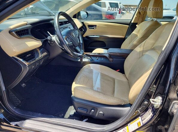 4T1BK1EB3GU202879 2016 TOYOTA AVALON Black Front interior view