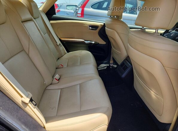 4T1BK1EB3GU202879 2016 TOYOTA AVALON Black Rear seats view