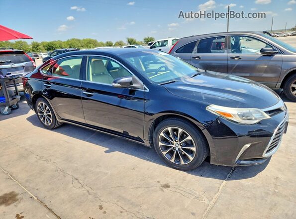 4T1BK1EB3GU202879 2016 TOYOTA AVALON Black Front right