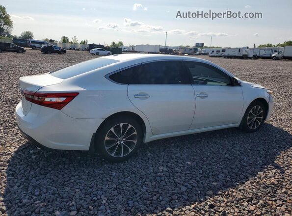 4T1BK1EB3GU205491 2016 TOYOTA AVALON Белый Задняя правая четверть