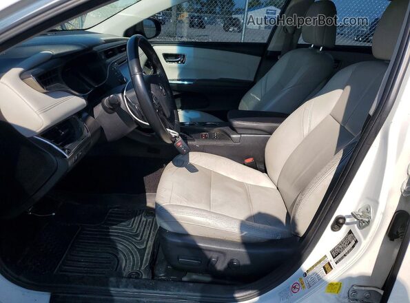 4T1BK1EB3GU205491 2016 TOYOTA AVALON Белый Вид салона спереди