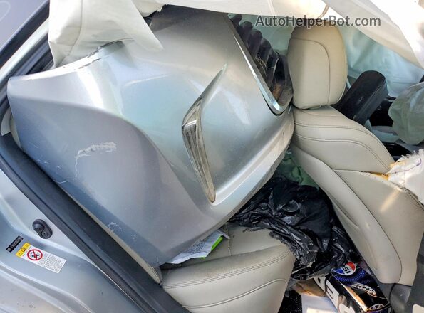 4T1BK1EB3GU221948 2016 TOYOTA AVALON Silver Rear seats view