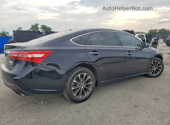 4T1BK1EB3GU235509 2016 TOYOTA AVALON Черный Задняя правая четверть