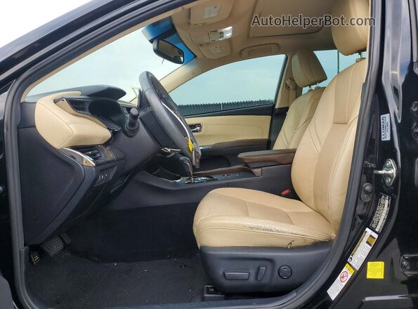 4T1BK1EB3GU235509 2016 TOYOTA AVALON Черный Вид салона спереди