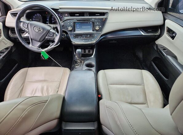 4T1BK1EB3HU243336 2017 TOYOTA AVALON Silver Առջևի վահանակի տեսք