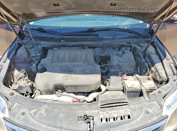 4T1BK1EB3HU255048 2017 TOYOTA AVALON Бордовый Вид задней части салона