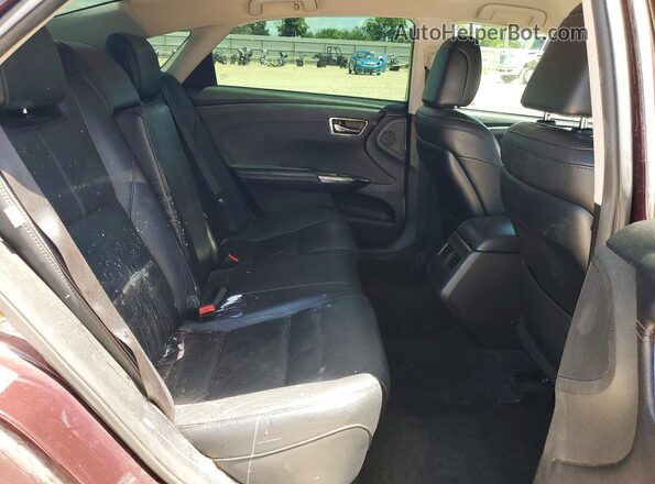 4T1BK1EB3HU255048 2017 TOYOTA AVALON Бордовый Вид задних сидений
