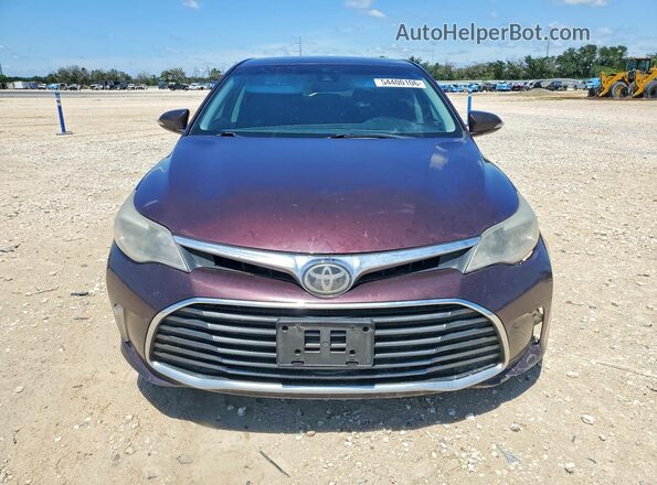 4T1BK1EB3HU255048 2017 TOYOTA AVALON Бордовый Вид спереди