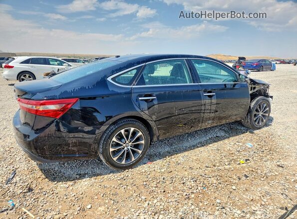 4T1BK1EB3HU260959 2017 TOYOTA AVALON Black Հետևի աջ
