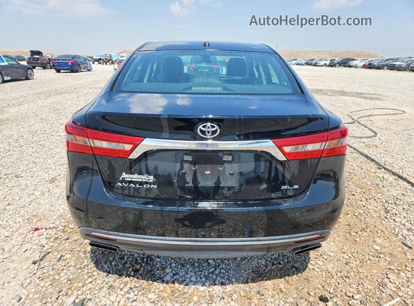 4T1BK1EB3HU260959 2017 TOYOTA AVALON Black Հետևի տեսք