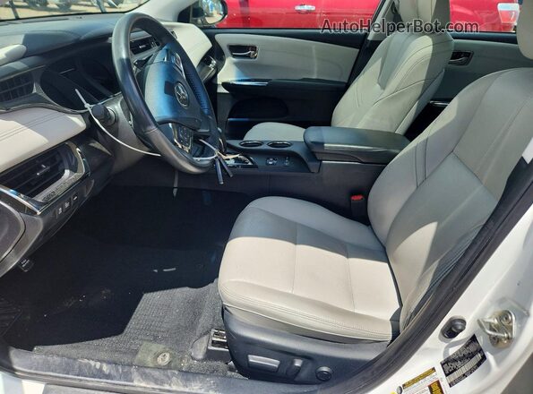 4T1BK1EB3JU288475 2018 TOYOTA AVALON White Սալոնի դիմացի տեսք