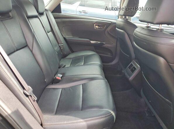 4T1BK1EB4HU254796 2017 TOYOTA AVALON Black Rear seats view