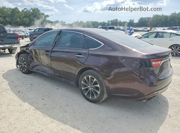 4T1BK1EB4JU265819 2018 TOYOTA AVALON Burgundy Trasero izquierdo