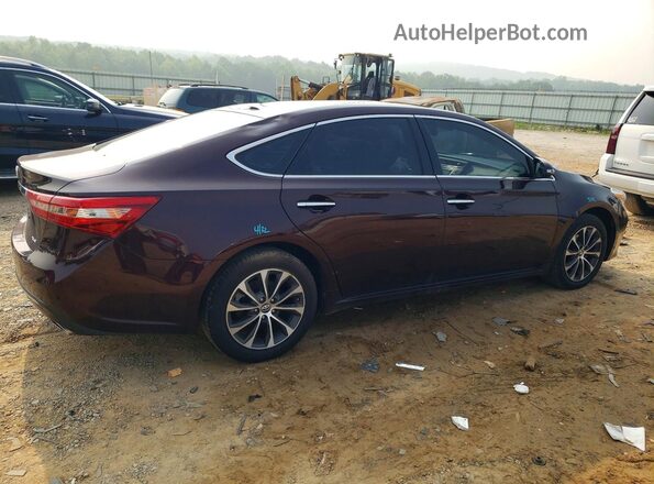 4T1BK1EB4JU276089 2018 TOYOTA AVALON Burgundy უკანა მარჯვენა