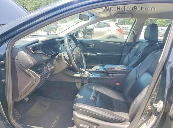 4T1BK1EB4JU284712 2018 TOYOTA AVALON Charcoal წინა სალონის ხედი