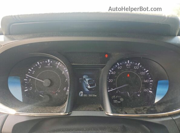 4T1BK1EB4JU284712 2018 TOYOTA AVALON Charcoal ხელსაწყოთა პანელის ხედი