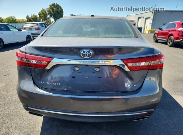 4T1BK1EB4JU285889 2018 TOYOTA AVALON Gray უკანა ხედი